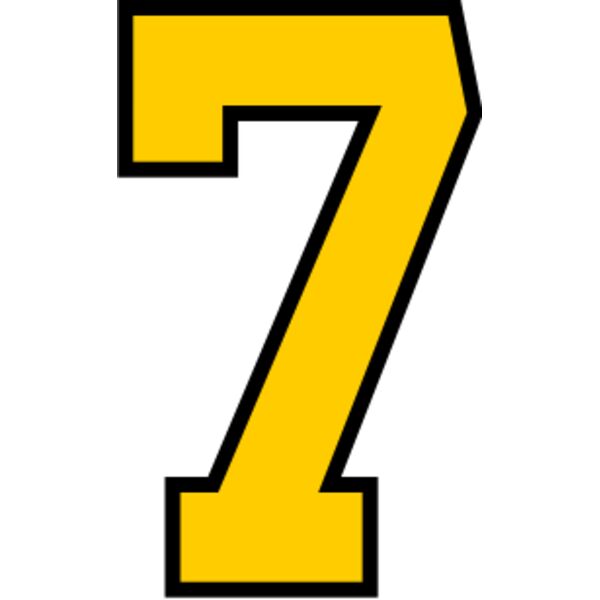 7   Collegiate Numbers 1 Layer Thumbnail