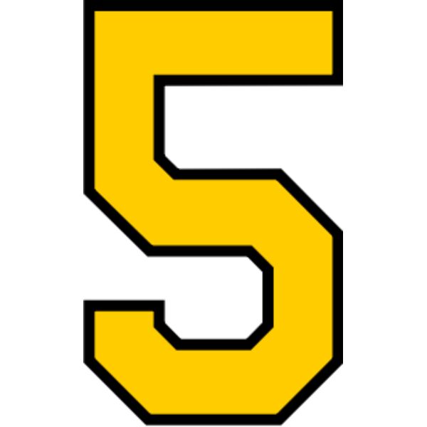 5   Collegiate Numbers 1 Layer Thumbnail