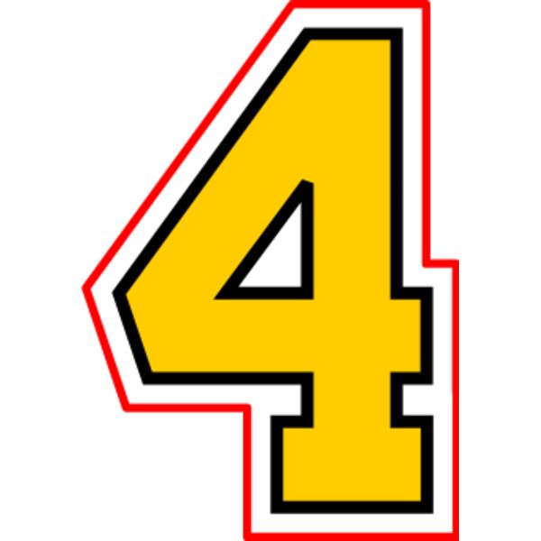 4   Collegiate Numbers 2 Layer Thumbnail